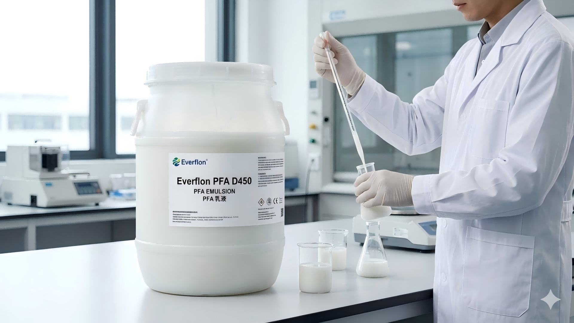 Everflon™ PFA 디스퍼전(Dispersion) D450 신규 카탈로그 출시